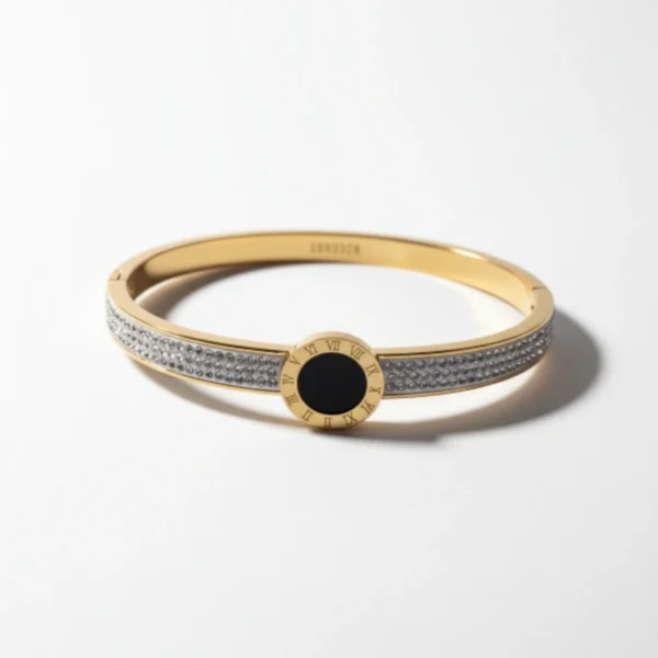 The Laila Crystal Bangle