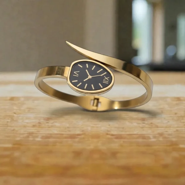 The Mumtaz Serpent Watch Bangle