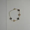 Sassi Black Clover Bracelet