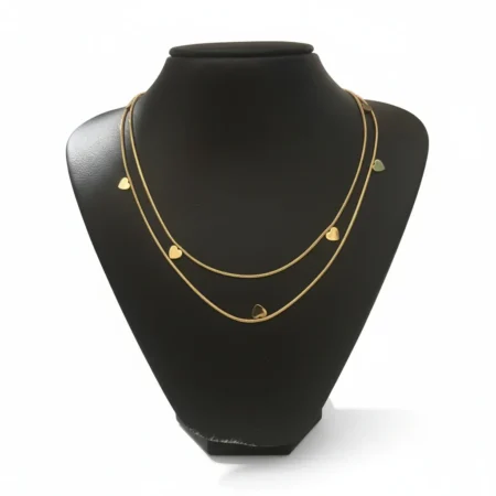 The Classic Layered Heart Necklace