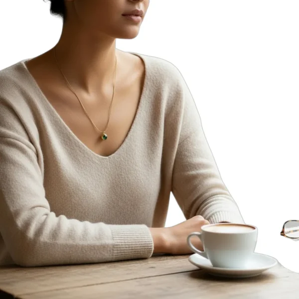 The Heer Emerald Necklace