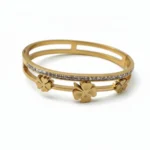 The Shirin Clover Bangle