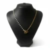 Nur Pearl Toggle Necklace