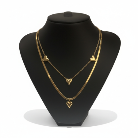 The Cleopatra Heart Necklace