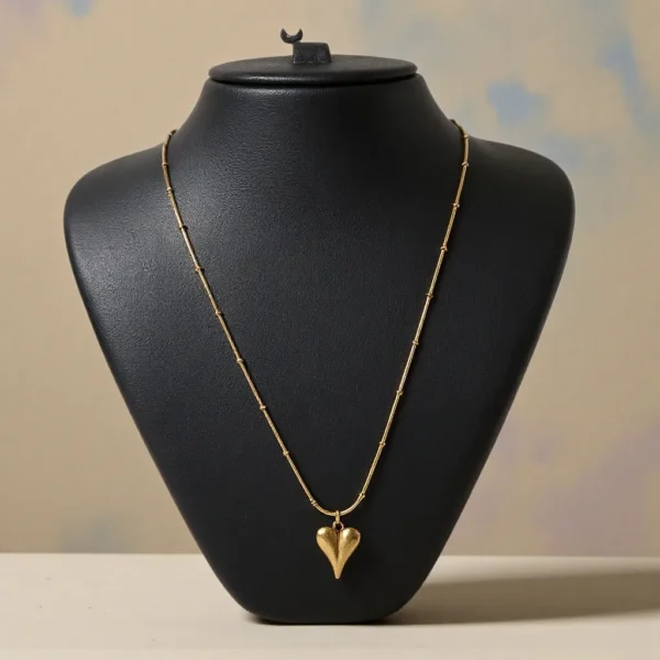 The Heart of Gold Necklace