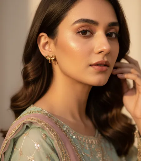 The Love Ribbon Earrings