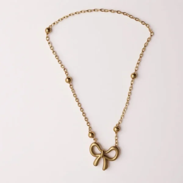 The Sweetheart Ribbon Necklace